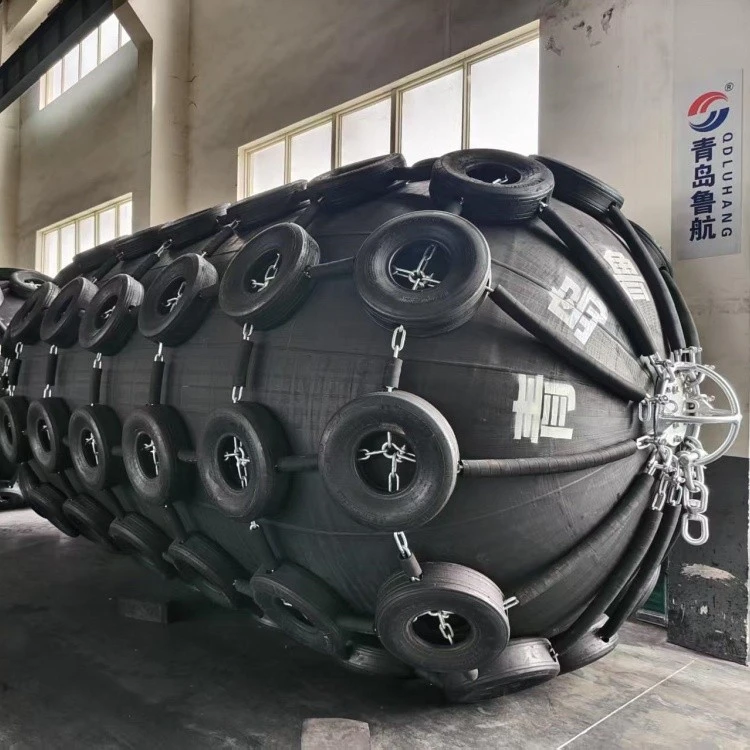 Fender Pneumatik Laut Untuk Perlindungan Berlabuh Kapal